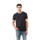 T-shirt Balfour in tessuto organico a manica corta da uomo personalizzato con logo - Pubblienne