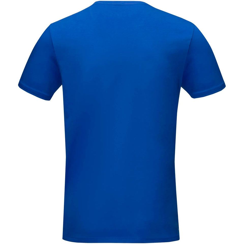 T-shirt Balfour in tessuto organico a manica corta da uomo personalizzato con logo - Pubblienne