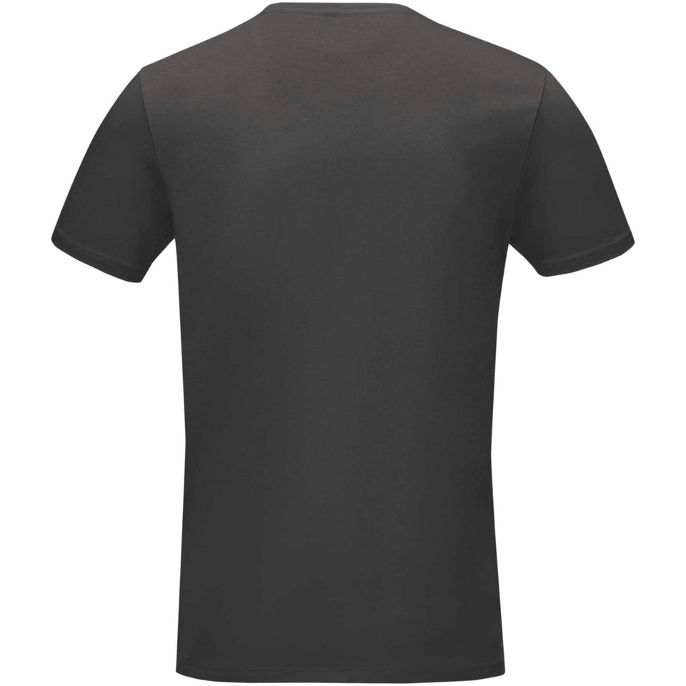 T-shirt Balfour in tessuto organico a manica corta da uomo personalizzato con logo - Pubblienne