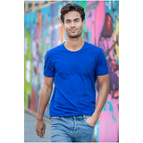 T-shirt Balfour in tessuto organico a manica corta da uomo personalizzato con logo - Pubblienne