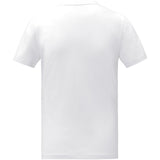 T-shirt Somoto da uomo a manica corta con collo a V personalizzato con logo - Pubblienne