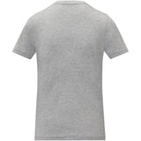 T-shirt Somoto da donna a manica corta con collo a V personalizzato con logo - Pubblienne