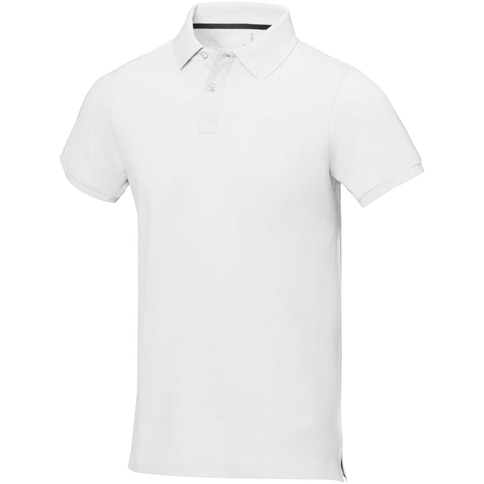 Polo Calgary a manica corta da uomo personalizzato con logo - Pubblienne