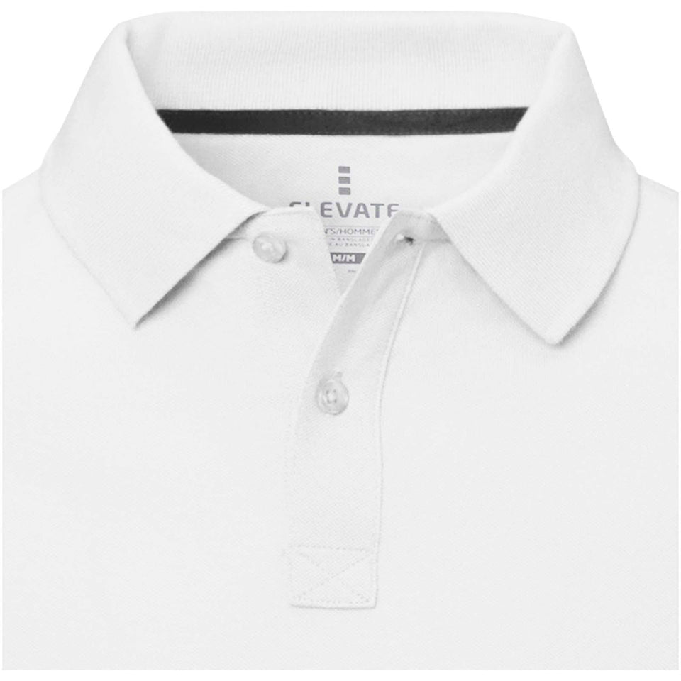 Polo Calgary a manica corta da uomo personalizzato con logo - Pubblienne