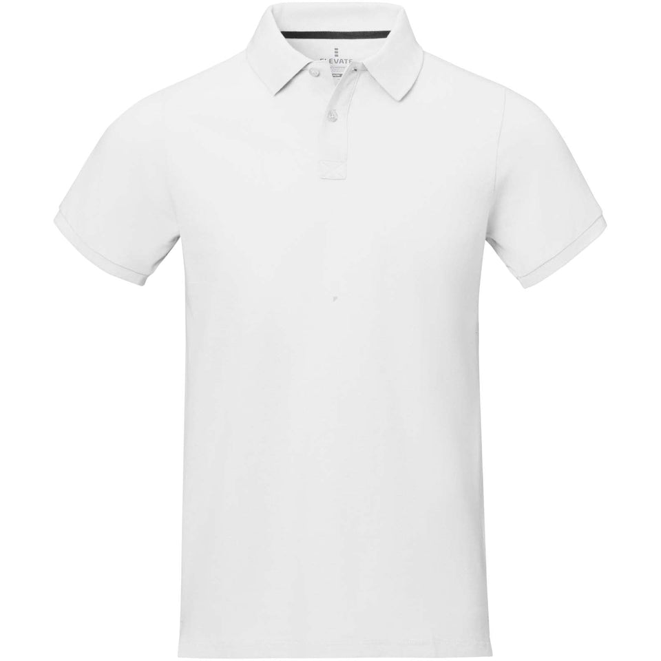 Polo Calgary a manica corta da uomo personalizzato con logo - Pubblienne