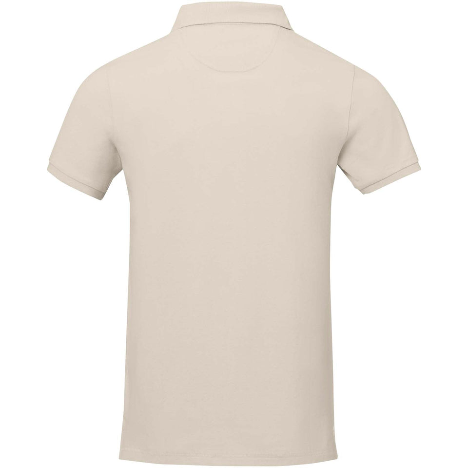 Polo Calgary a manica corta da uomo personalizzato con logo - Pubblienne