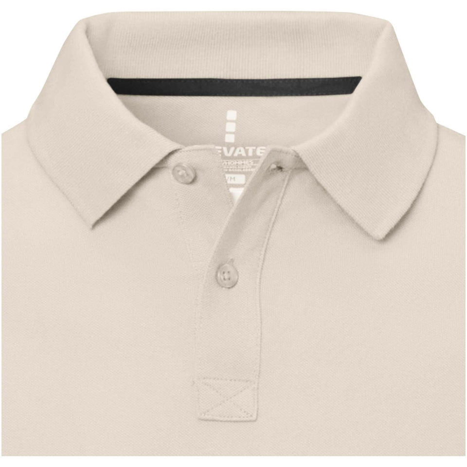 Polo Calgary a manica corta da uomo personalizzato con logo - Pubblienne