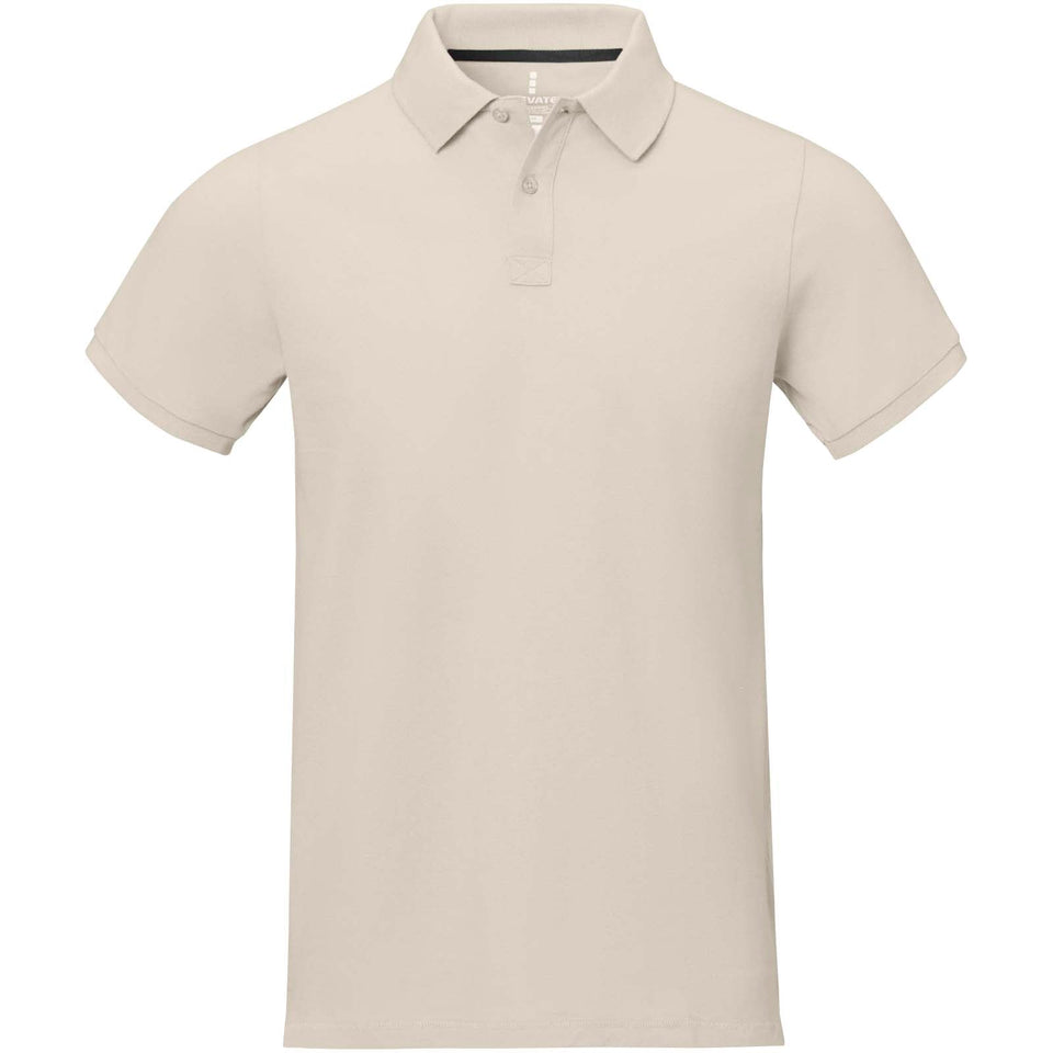 Polo Calgary a manica corta da uomo personalizzato con logo - Pubblienne