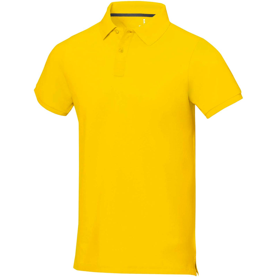 Polo Calgary a manica corta da uomo personalizzato con logo - Pubblienne
