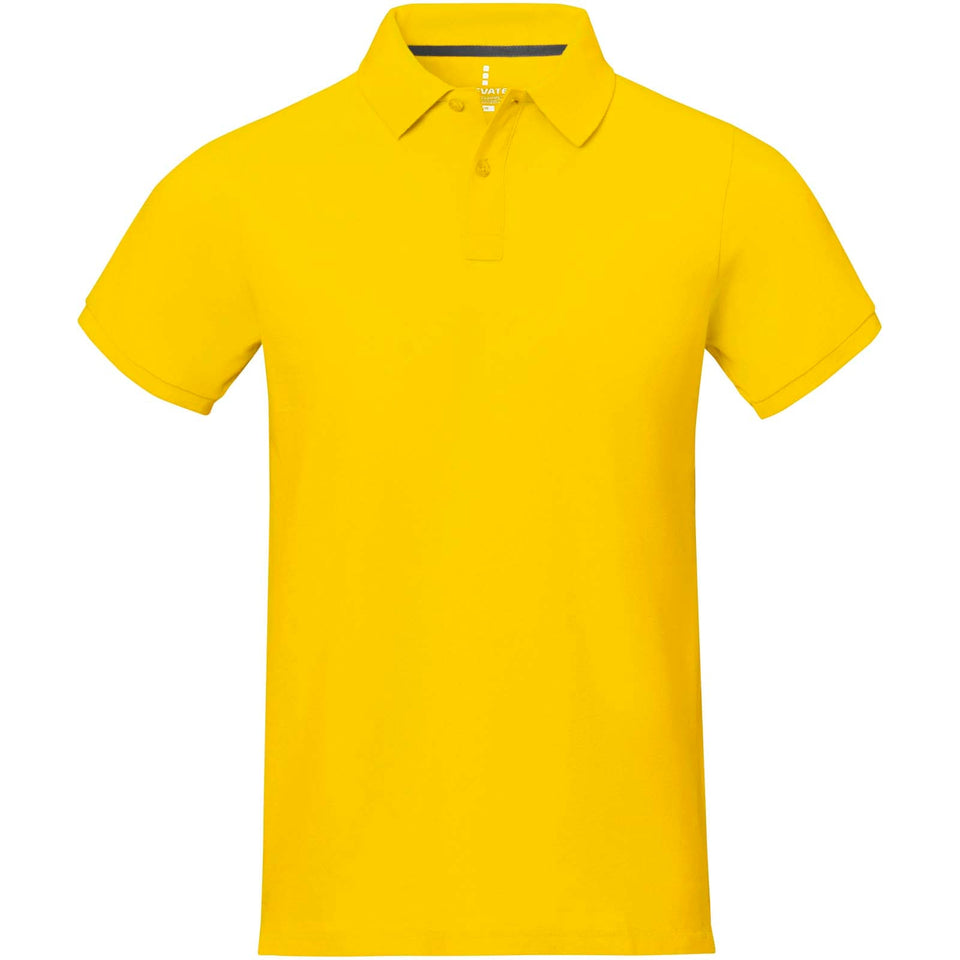Polo Calgary a manica corta da uomo personalizzato con logo - Pubblienne