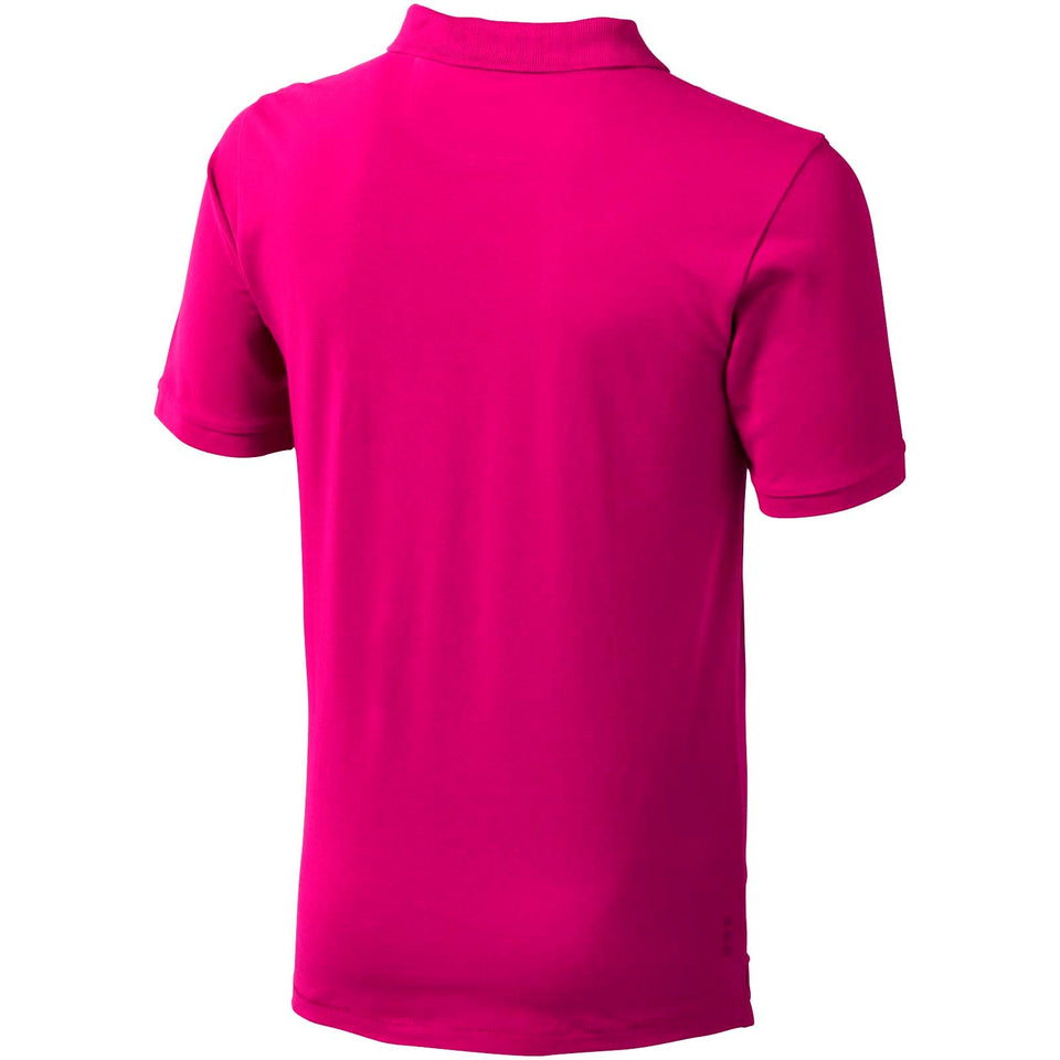 Polo Calgary a manica corta da uomo personalizzato con logo - Pubblienne