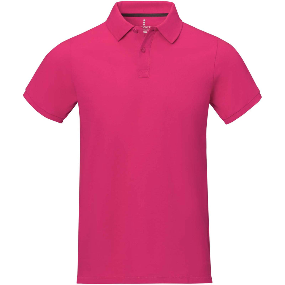 Polo Calgary a manica corta da uomo personalizzato con logo - Pubblienne