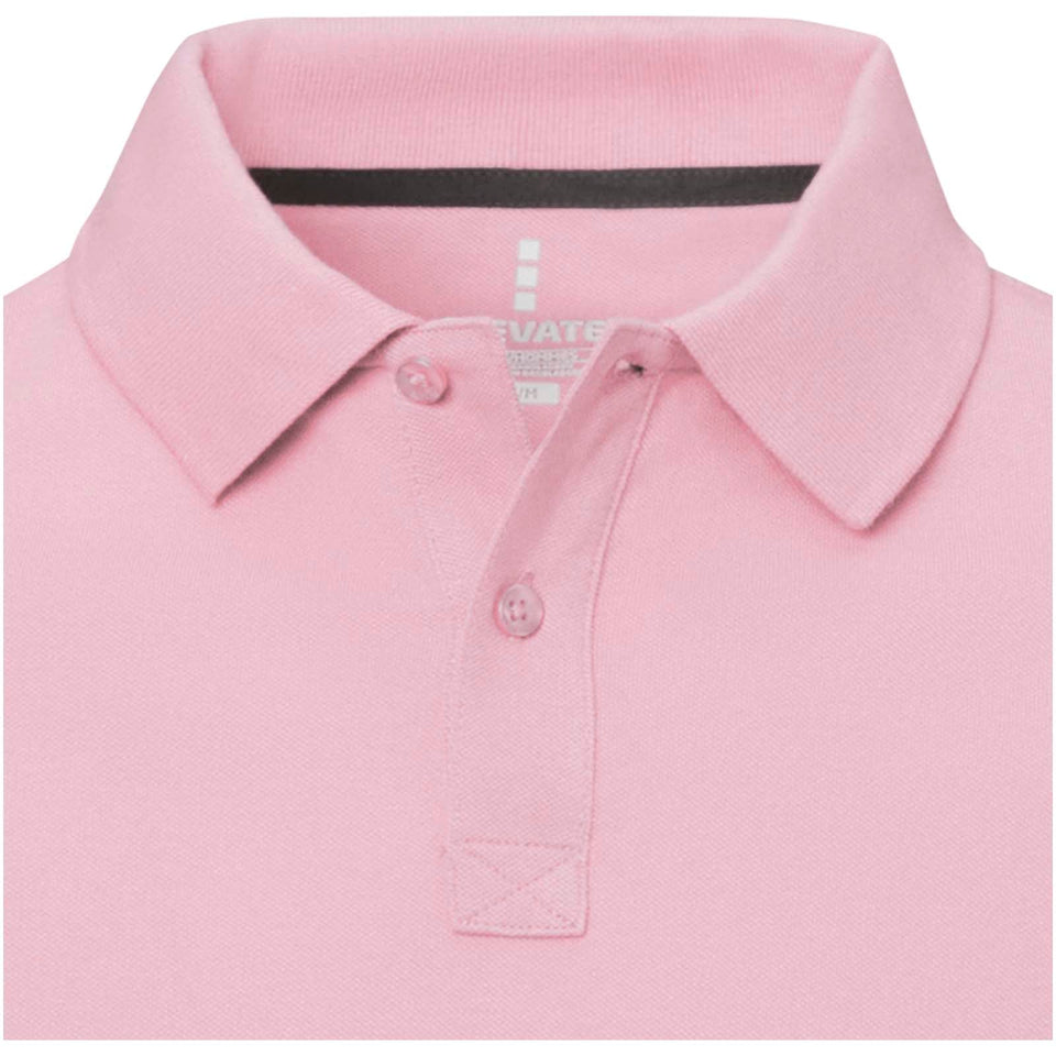 Polo Calgary a manica corta da uomo personalizzato con logo - Pubblienne