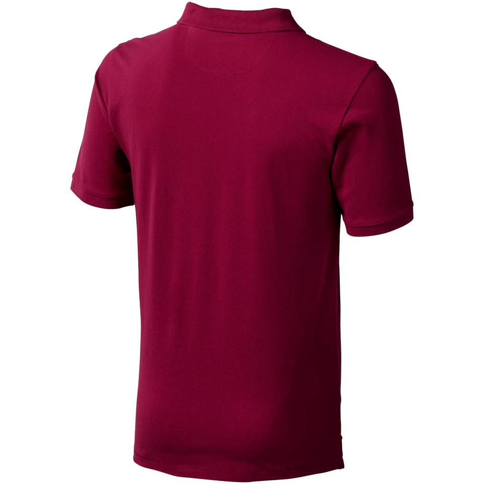 Polo Calgary a manica corta da uomo personalizzato con logo - Pubblienne