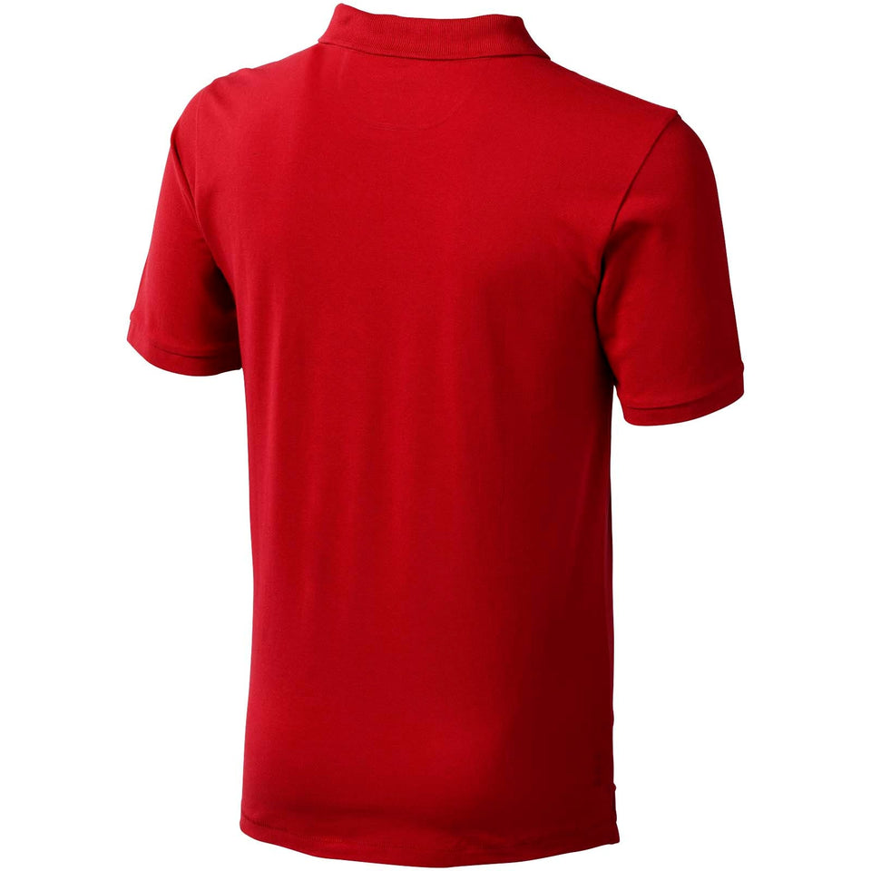 Polo Calgary a manica corta da uomo personalizzato con logo - Pubblienne