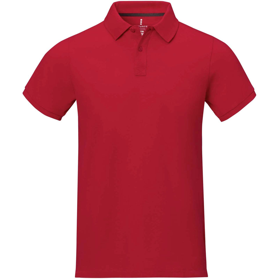 Polo Calgary a manica corta da uomo personalizzato con logo - Pubblienne