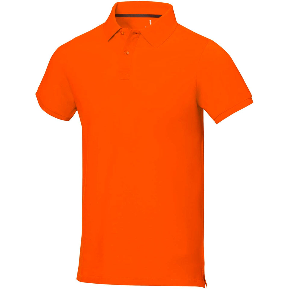 Polo Calgary a manica corta da uomo personalizzato con logo - Pubblienne