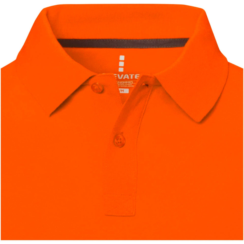 Polo Calgary a manica corta da uomo personalizzato con logo - Pubblienne