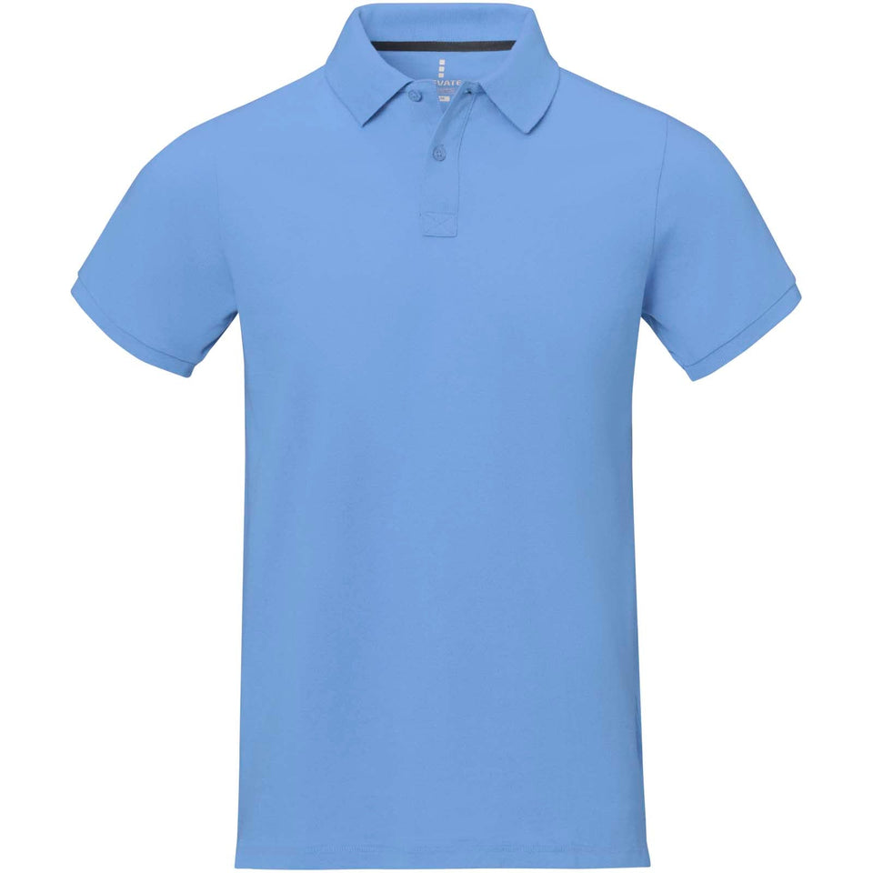 Polo Calgary a manica corta da uomo personalizzato con logo - Pubblienne