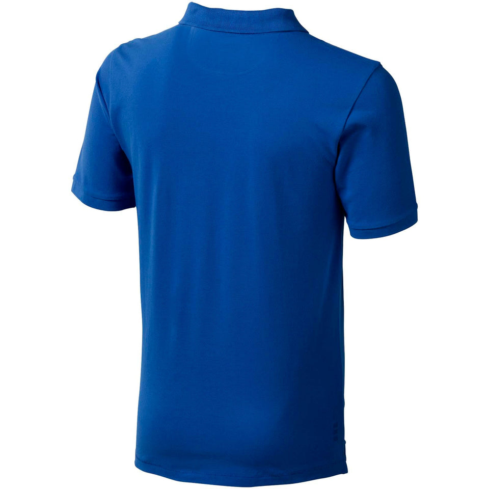 Polo Calgary a manica corta da uomo personalizzato con logo - Pubblienne