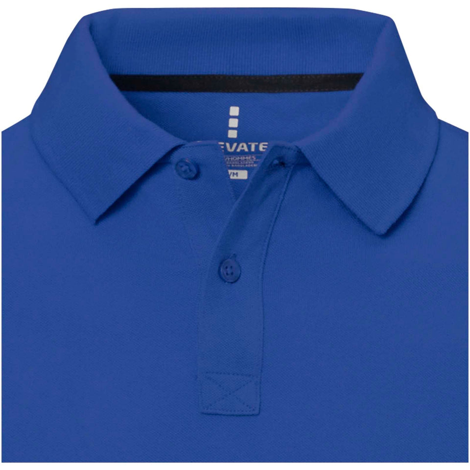 Polo Calgary a manica corta da uomo personalizzato con logo - Pubblienne