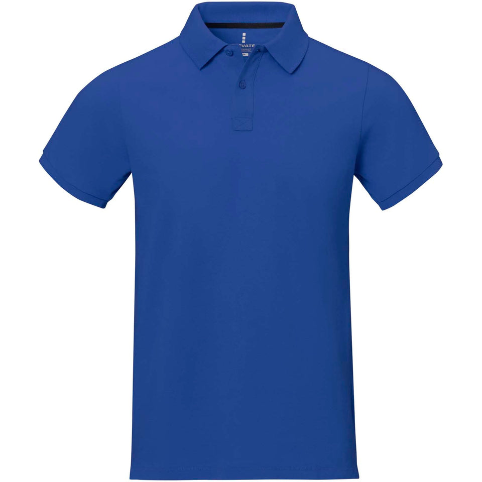 Polo Calgary a manica corta da uomo personalizzato con logo - Pubblienne