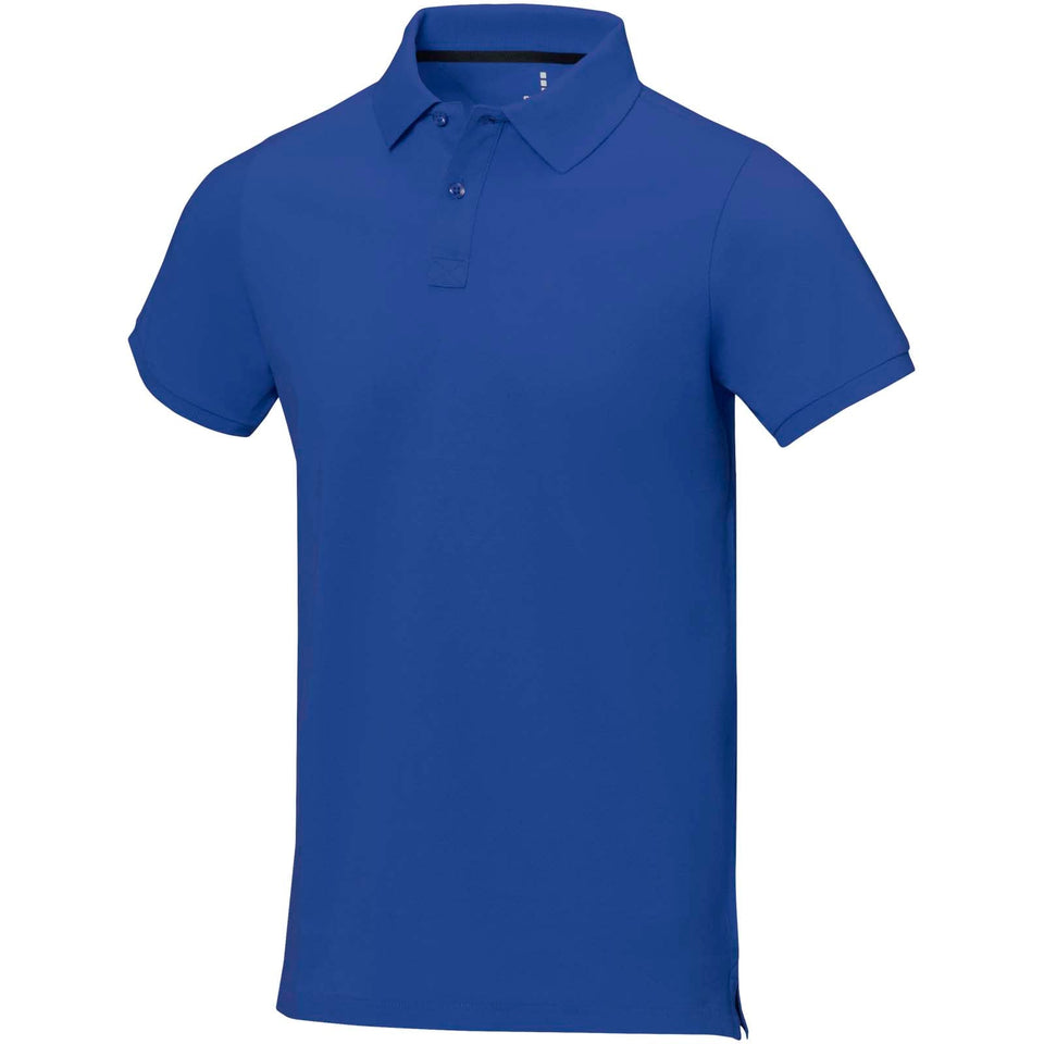 Polo Calgary a manica corta da uomo personalizzato con logo - Pubblienne