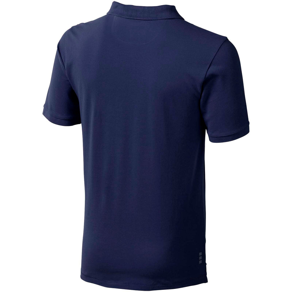 Polo Calgary a manica corta da uomo personalizzato con logo - Pubblienne