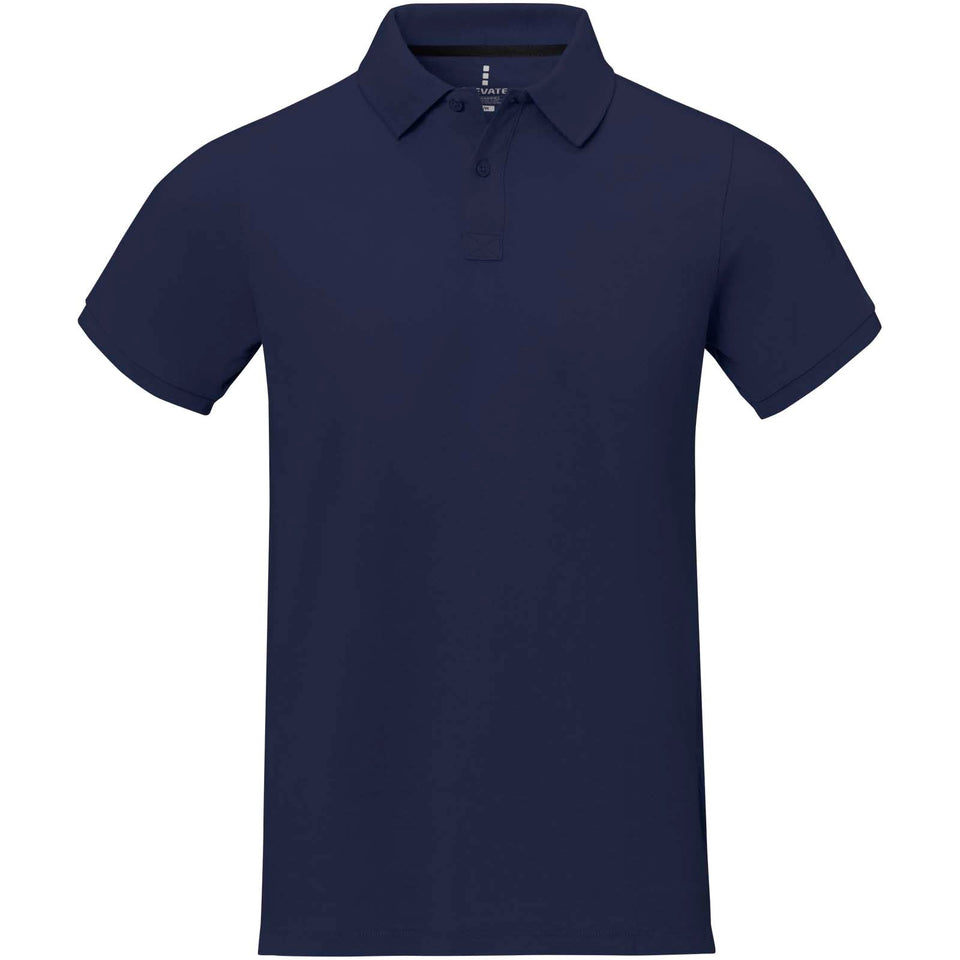 Polo Calgary a manica corta da uomo personalizzato con logo - Pubblienne