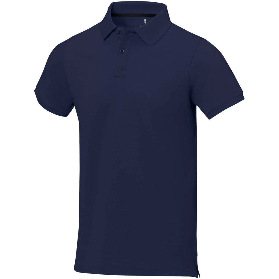 Polo Calgary a manica corta da uomo personalizzato con logo - Pubblienne
