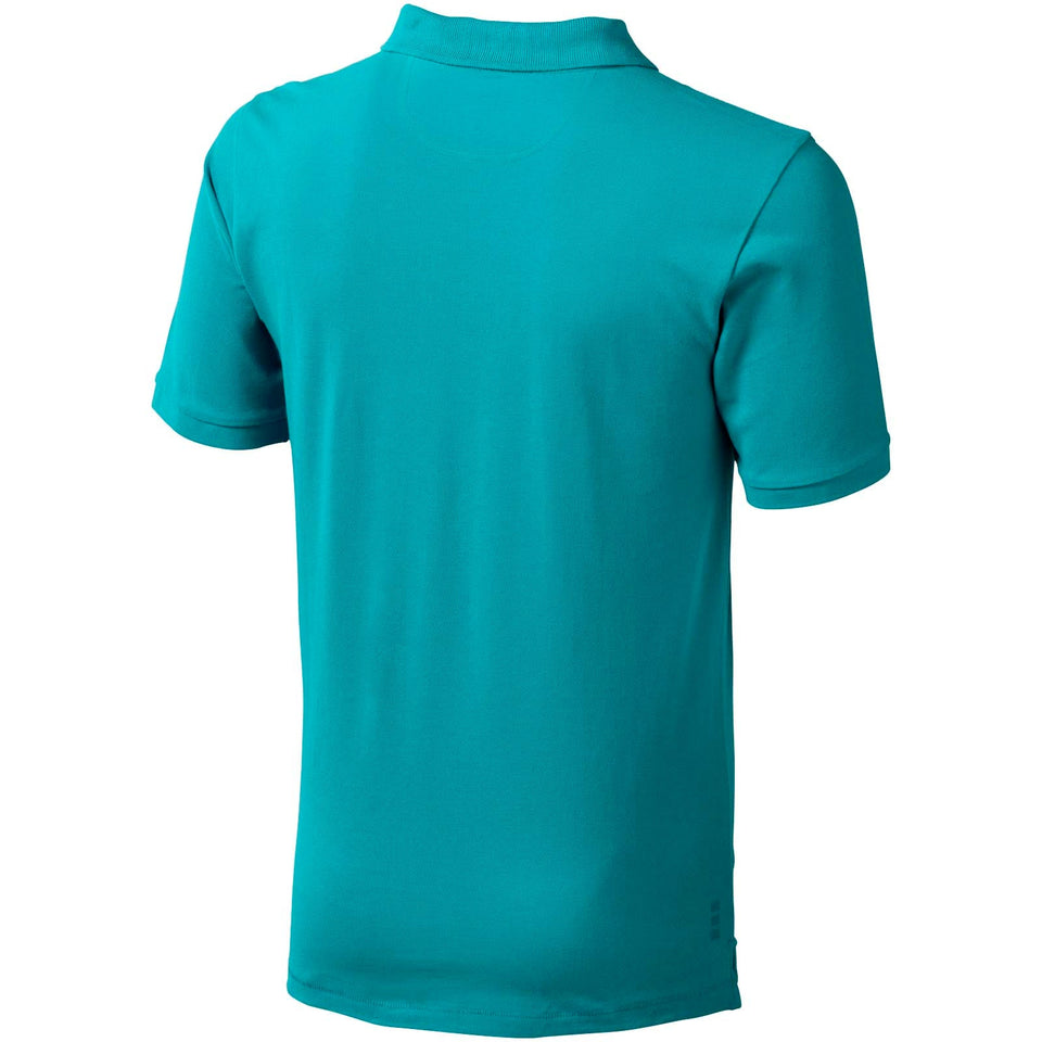 Polo Calgary a manica corta da uomo personalizzato con logo - Pubblienne