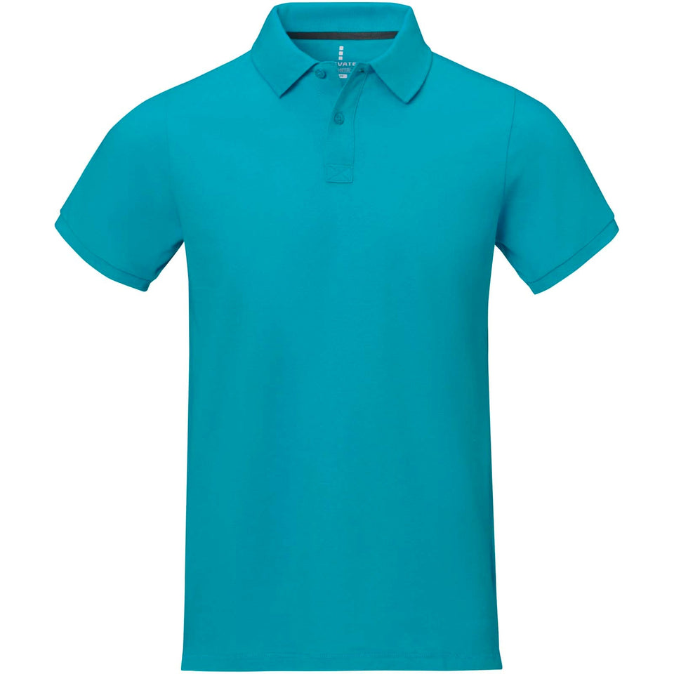 Polo Calgary a manica corta da uomo personalizzato con logo - Pubblienne