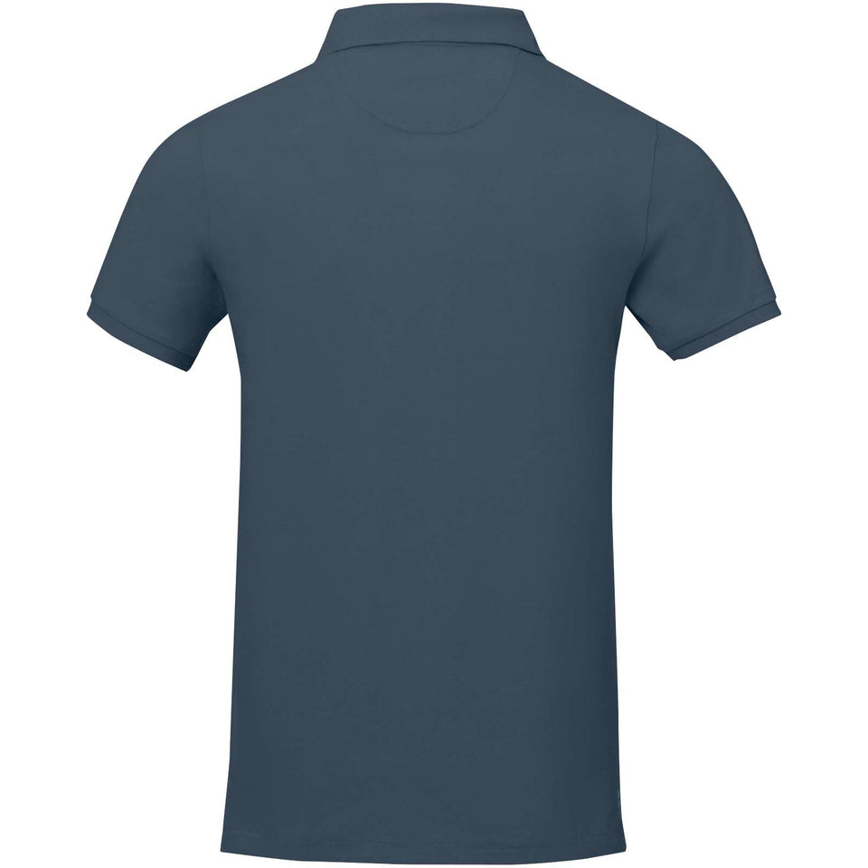 Polo Calgary a manica corta da uomo personalizzato con logo - Pubblienne