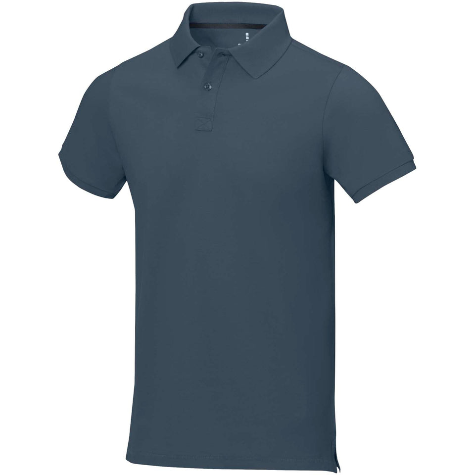 Polo Calgary a manica corta da uomo personalizzato con logo - Pubblienne