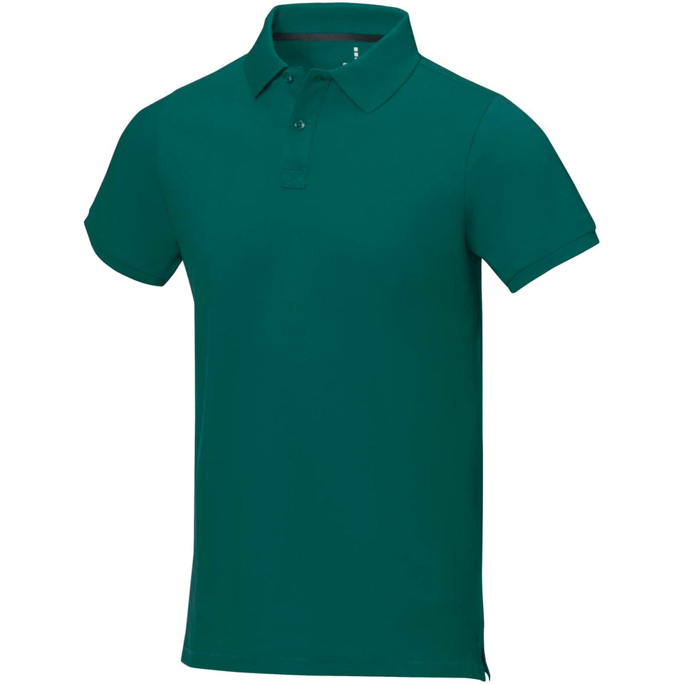 Polo Calgary a manica corta da uomo personalizzato con logo - Pubblienne