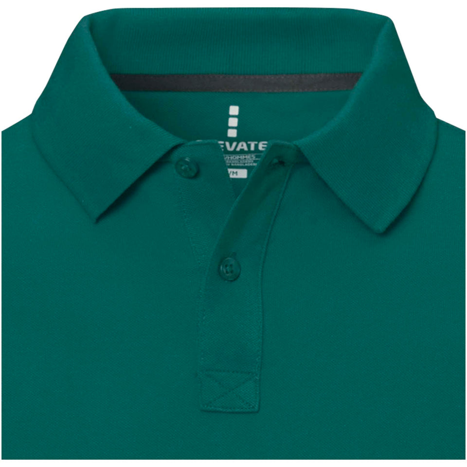 Polo Calgary a manica corta da uomo personalizzato con logo - Pubblienne