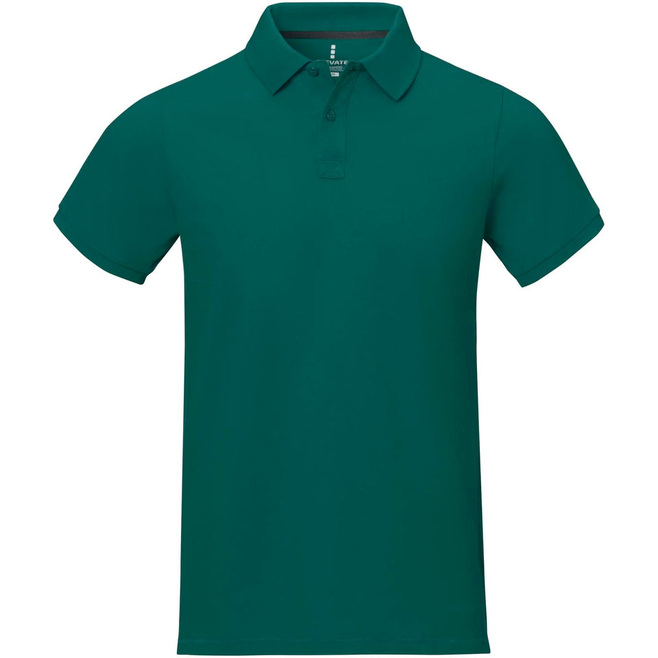 Polo Calgary a manica corta da uomo personalizzato con logo - Pubblienne