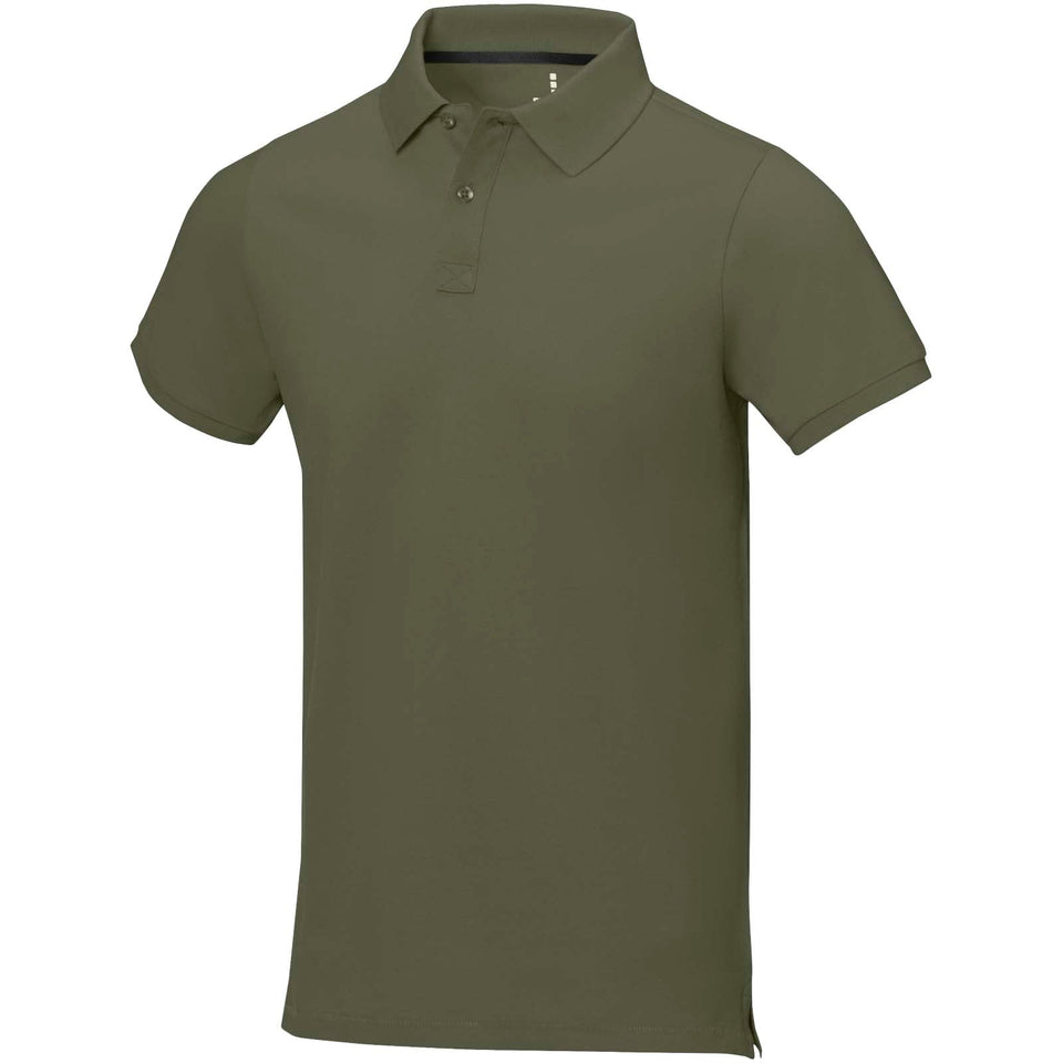Polo Calgary a manica corta da uomo personalizzato con logo - Pubblienne