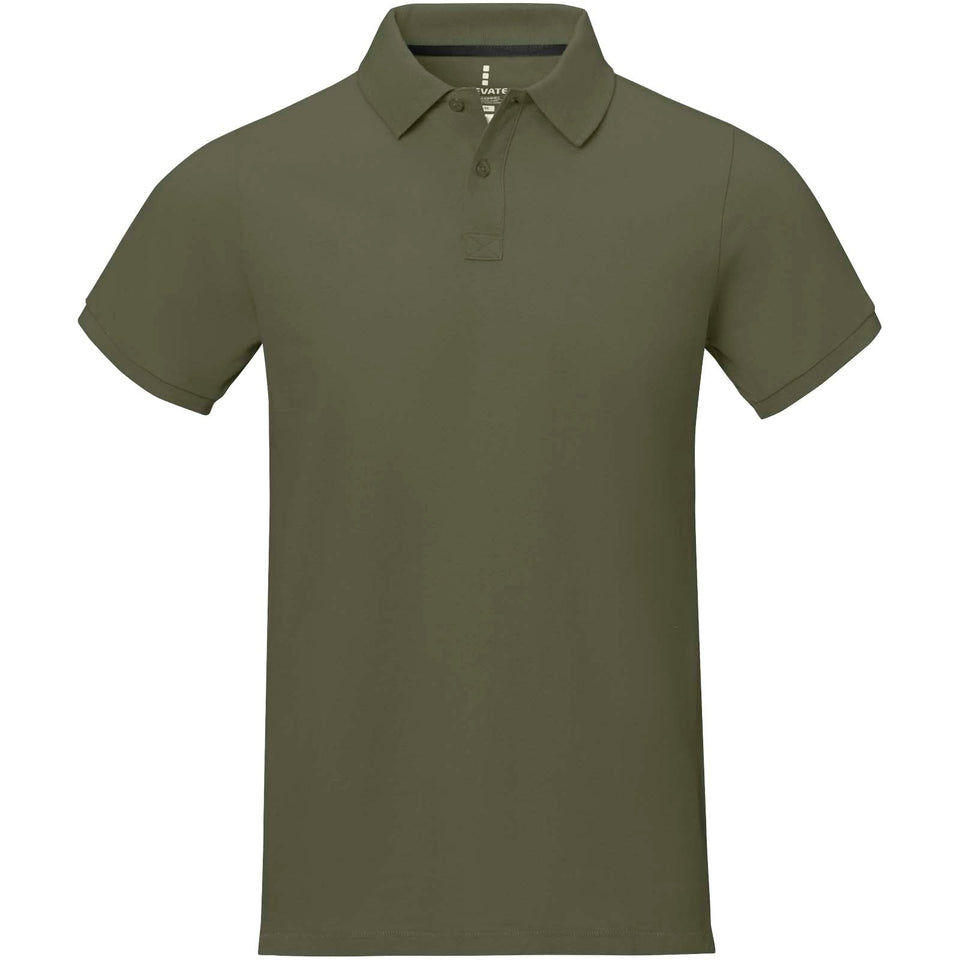 Polo Calgary a manica corta da uomo personalizzato con logo - Pubblienne