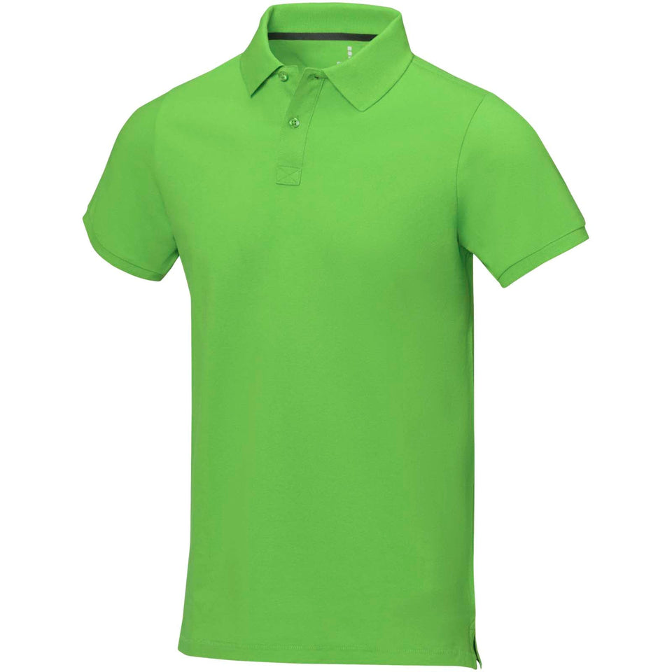 Polo Calgary a manica corta da uomo personalizzato con logo - Pubblienne