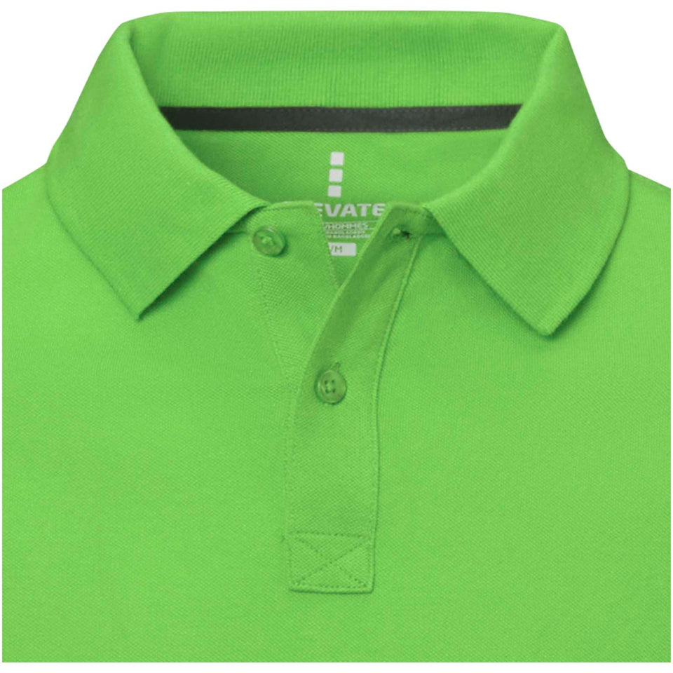 Polo Calgary a manica corta da uomo personalizzato con logo - Pubblienne
