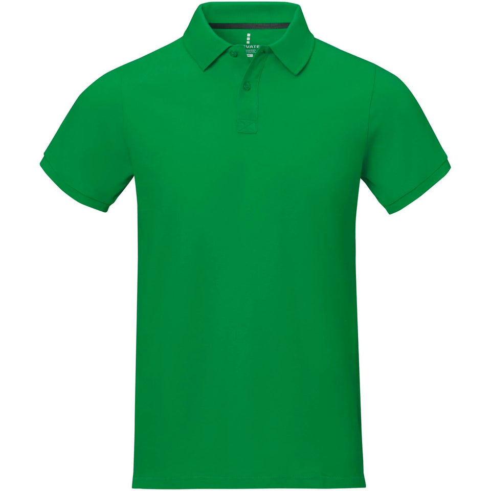 Polo Calgary a manica corta da uomo personalizzato con logo - Pubblienne