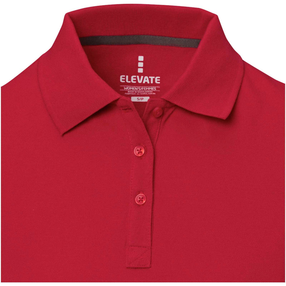 Polo Calgary a manica corta da donna personalizzato con logo - Pubblienne