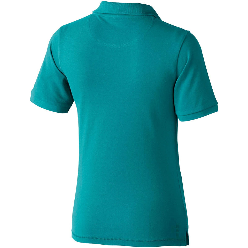 Polo Calgary a manica corta da donna personalizzato con logo - Pubblienne
