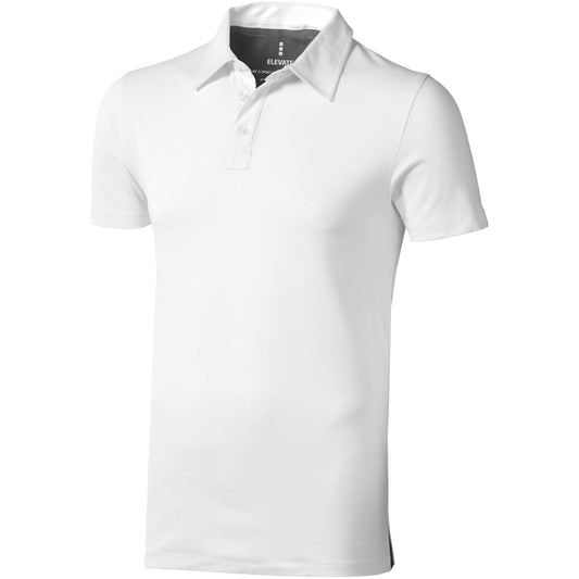 Polo Markham in tessuto elasticizzato a manica corta da uomo personalizzato con logo - Pubblienne