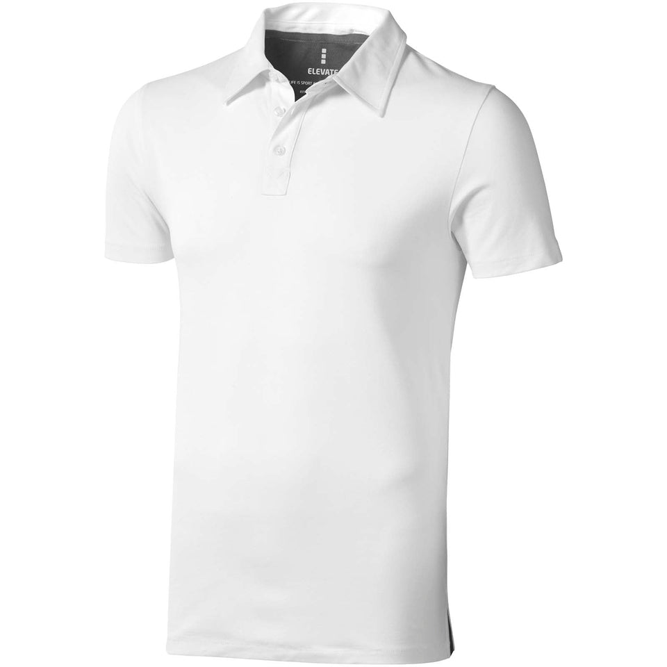 Polo Markham in tessuto elasticizzato a manica corta da uomo personalizzato con logo - Pubblienne