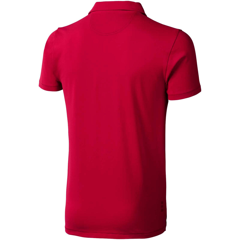 Polo Markham in tessuto elasticizzato a manica corta da uomo personalizzato con logo - Pubblienne