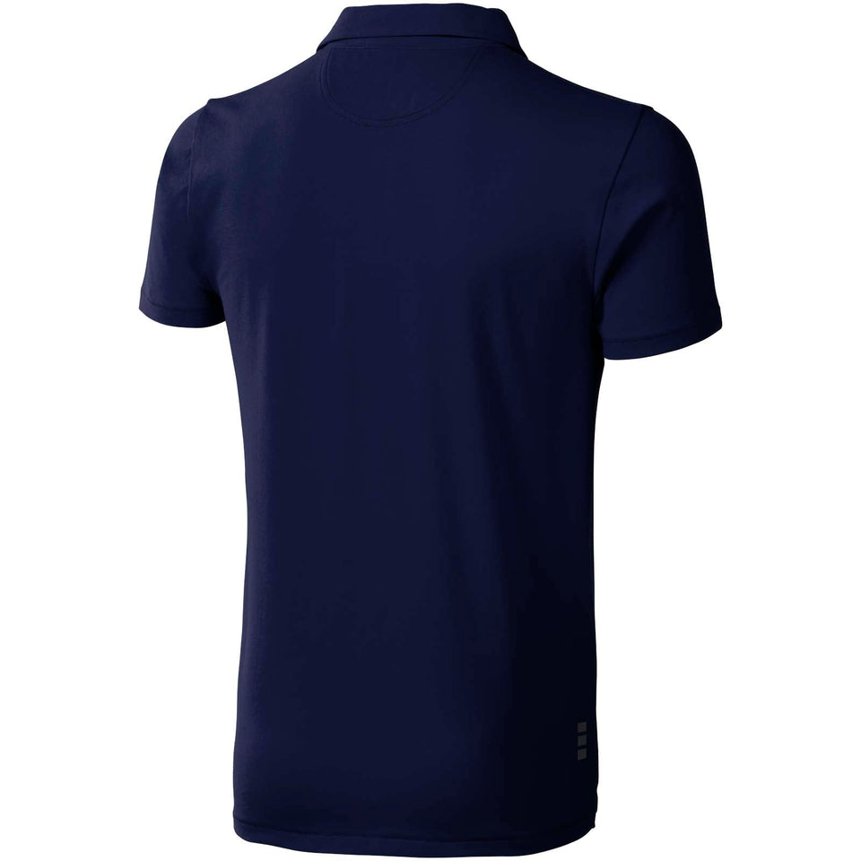 Polo Markham in tessuto elasticizzato a manica corta da uomo personalizzato con logo - Pubblienne
