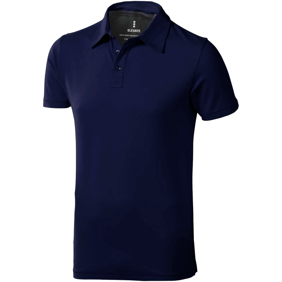 Polo Markham in tessuto elasticizzato a manica corta da uomo personalizzato con logo - Pubblienne