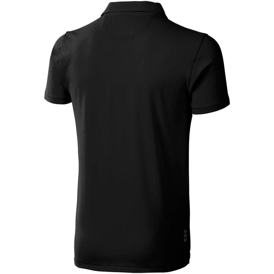 Polo Markham in tessuto elasticizzato a manica corta da uomo personalizzato con logo - Pubblienne